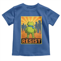 Resist Frog Graphic Toddler T Shirt Protest Stand Against Fascism - Wonder Print Shop