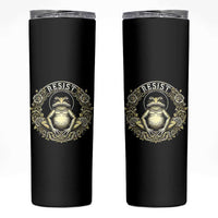 Zen Frog Resist Skinny Tumbler Sacred Resistance Protest Ornate Style Graphic - Wonder Print Shop