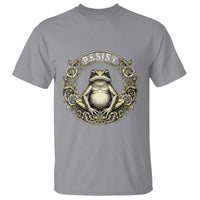 Zen Frog Resist T Shirt Sacred Resistance Protest Ornate Style Graphic - Wonder Print Shop