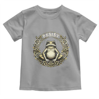 Zen Frog Resist Toddler T Shirt Sacred Resistance Protest Ornate Style Graphic - Wonder Print Shop