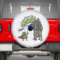 Funny Frog Protest Comic Graphic Spare Tire Cover Ribbit Resist Stand Against - Wonder Print Shop