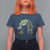 Funny Frog Protest Comic Graphic T Shirt For Women Ribbit Resist Stand Against - Wonder Print Shop