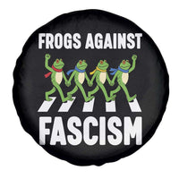 Walking Frog Against Fascism Spare Tire Cover Frogs Band Resistance Protest - Wonder Print Shop