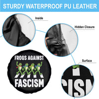 Walking Frog Against Fascism Spare Tire Cover Frogs Band Resistance Protest - Wonder Print Shop