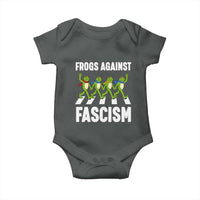 Walking Frog Against Fascism Baby Onesie Frogs Band Resistance Protest - Wonder Print Shop