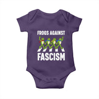 Walking Frog Against Fascism Baby Onesie Frogs Band Resistance Protest - Wonder Print Shop
