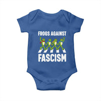 Walking Frog Against Fascism Baby Onesie Frogs Band Resistance Protest - Wonder Print Shop