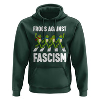Walking Frog Against Fascism Hoodie Frogs Band Resistance Protest - Wonder Print Shop