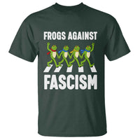 Walking Frog Against Fascism T Shirt Frogs Band Resistance Protest - Wonder Print Shop