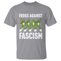 Walking Frog Against Fascism T Shirt Frogs Band Resistance Protest - Wonder Print Shop