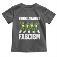 Walking Frog Against Fascism Toddler T Shirt Frogs Band Resistance Protest - Wonder Print Shop