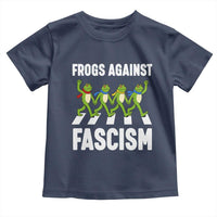 Walking Frog Against Fascism Toddler T Shirt Frogs Band Resistance Protest - Wonder Print Shop