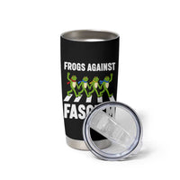 Walking Frog Against Fascism Tumbler Cup Frogs Band Resistance Protest - Wonder Print Shop