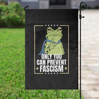 Only You Can Prevent Fascism Patriotic Frog Garden Flag Resist Protest Poster - Wonder Print Shop
