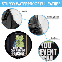Only You Can Prevent Fascism Patriotic Frog Spare Tire Cover Resist Protest Poster - Wonder Print Shop