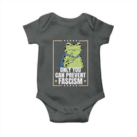 Only You Can Prevent Fascism Patriotic Frog Baby Onesie Resist Protest Poster - Wonder Print Shop