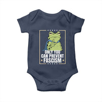 Only You Can Prevent Fascism Patriotic Frog Baby Onesie Resist Protest Poster - Wonder Print Shop