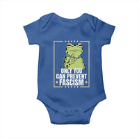Only You Can Prevent Fascism Patriotic Frog Baby Onesie Resist Protest Poster - Wonder Print Shop