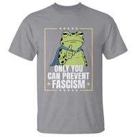 Only You Can Prevent Fascism Patriotic Frog T Shirt Resist Protest Poster - Wonder Print Shop