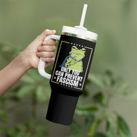 Only You Can Prevent Fascism Patriotic Frog Tumbler With Handle Resist Protest Poster - Wonder Print Shop