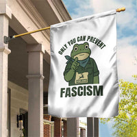 Only You Can Prevent Fascism Portland Frog Garden Flag Resist Protest Forest Ranger - Wonder Print Shop
