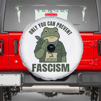 Only You Can Prevent Fascism Portland Frog Spare Tire Cover Resist Protest Forest Ranger - Wonder Print Shop