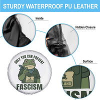 Only You Can Prevent Fascism Portland Frog Spare Tire Cover Resist Protest Forest Ranger - Wonder Print Shop