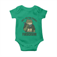 Only You Can Prevent Fascism Portland Frog Baby Onesie Resist Protest Forest Ranger - Wonder Print Shop