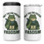 Only You Can Prevent Fascism Portland Frog 4 in 1 Can Cooler Tumbler Resist Protest Forest Ranger - Wonder Print Shop