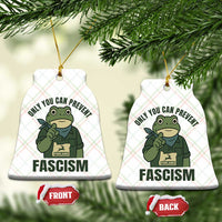Only You Can Prevent Fascism Portland Frog Ceramic Ornament Resist Protest Forest Ranger - Wonder Print Shop