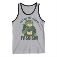 Only You Can Prevent Fascism Portland Frog Tank Top Resist Protest Forest Ranger - Wonder Print Shop