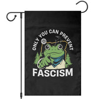 Only You Can Prevent Fascism Portland Frog Garden Flag Resist Protest Scenic Edition - Wonder Print Shop