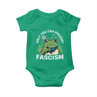 Only You Can Prevent Fascism Portland Frog Baby Onesie Resist Protest Scenic Edition - Wonder Print Shop