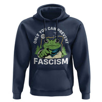 Only You Can Prevent Fascism Portland Frog Hoodie Resist Protest Scenic Edition - Wonder Print Shop