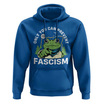 Only You Can Prevent Fascism Portland Frog Hoodie Resist Protest Scenic Edition - Wonder Print Shop