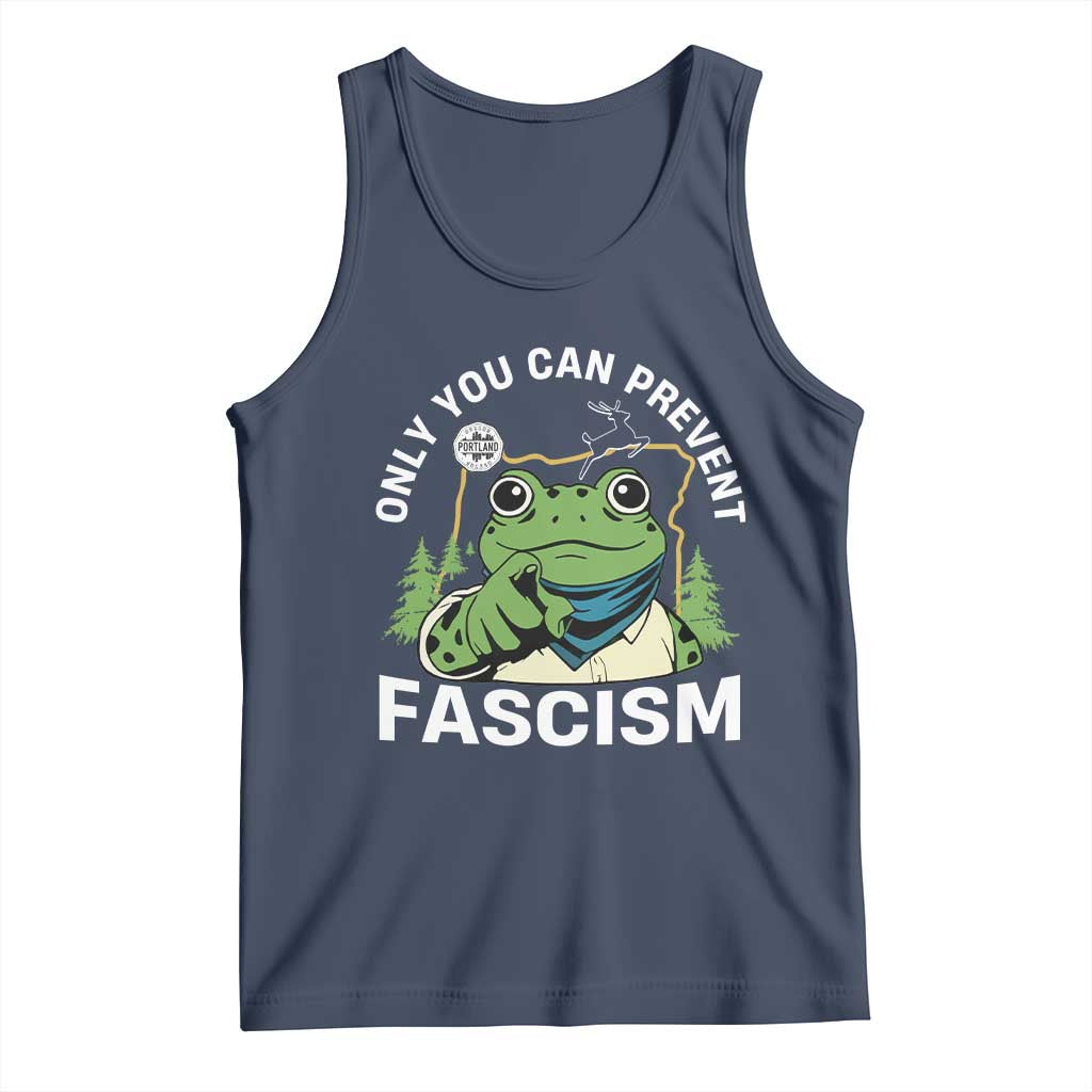 Only You Can Prevent Fascism Portland Frog Tank Top Resist Protest Scenic Edition - Wonder Print Shop