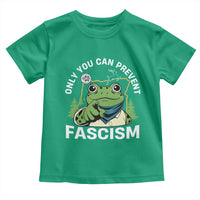 Only You Can Prevent Fascism Portland Frog Toddler T Shirt Resist Protest Scenic Edition - Wonder Print Shop