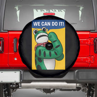 We Can Do It Rosie Frog Spare Tire Cover Resist Protest Parody Feminist Retro Poster - Wonder Print Shop