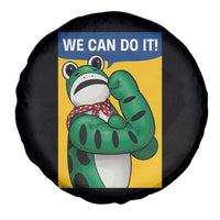 We Can Do It Rosie Frog Spare Tire Cover Resist Protest Parody Feminist Retro Poster - Wonder Print Shop