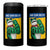 We Can Do It Rosie Frog 4 in 1 Can Cooler Tumbler Resist Protest Parody Feminist Retro Poster - Wonder Print Shop