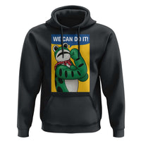 We Can Do It Rosie Frog Hoodie Resist Protest Parody Feminist Retro Poster - Wonder Print Shop