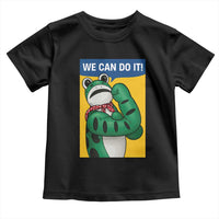 We Can Do It Rosie Frog Toddler T Shirt Resist Protest Parody Feminist Retro Poster - Wonder Print Shop