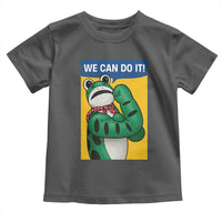 We Can Do It Rosie Frog Toddler T Shirt Resist Protest Parody Feminist Retro Poster - Wonder Print Shop