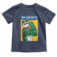 We Can Do It Rosie Frog Toddler T Shirt Resist Protest Parody Feminist Retro Poster - Wonder Print Shop