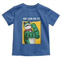 We Can Do It Rosie Frog Toddler T Shirt Resist Protest Parody Feminist Retro Poster - Wonder Print Shop