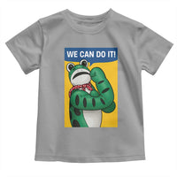We Can Do It Rosie Frog Toddler T Shirt Resist Protest Parody Feminist Retro Poster - Wonder Print Shop