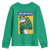 We Can Do It Rosie Frog Youth Sweatshirt Resist Protest Parody Feminist Retro Poster - Wonder Print Shop
