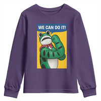 We Can Do It Rosie Frog Youth Sweatshirt Resist Protest Parody Feminist Retro Poster - Wonder Print Shop