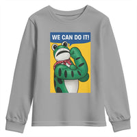 We Can Do It Rosie Frog Youth Sweatshirt Resist Protest Parody Feminist Retro Poster - Wonder Print Shop