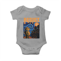 Starry Night Resist Frog Baby Onesie Resistance Protest Surreal Art Graphic - Wonder Print Shop